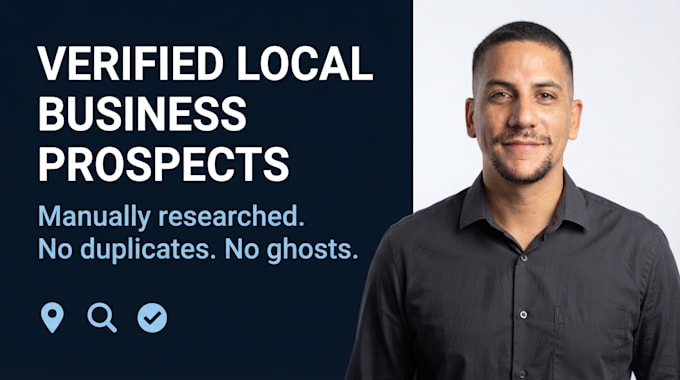 build a verified local business prospect list