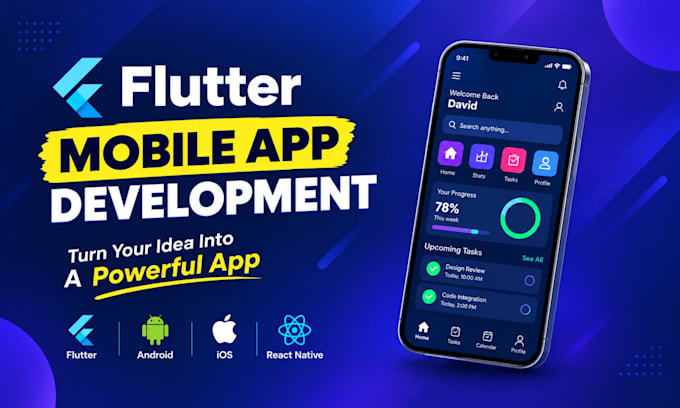 do mobile app development and flutter mobile app
