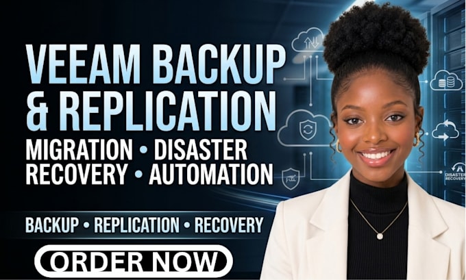configure veeam backup and replication migration disaster recovery services