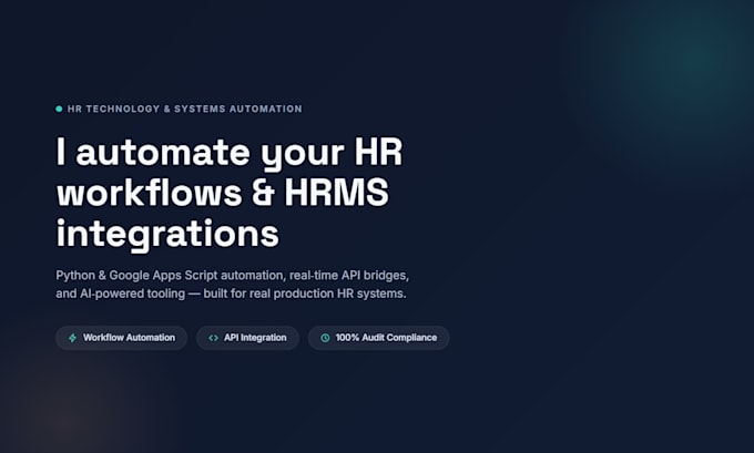 automate your HR workflows and build custom hrms integrations
