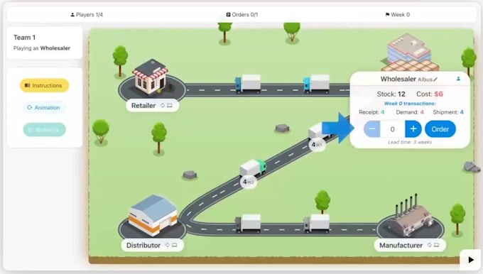 do supply chain projects, zensimu supply chain and lean simulations
