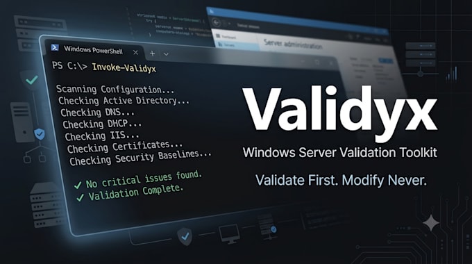 write custom powershell scripts for windows server