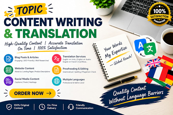 write proofread and edit english and urdu content