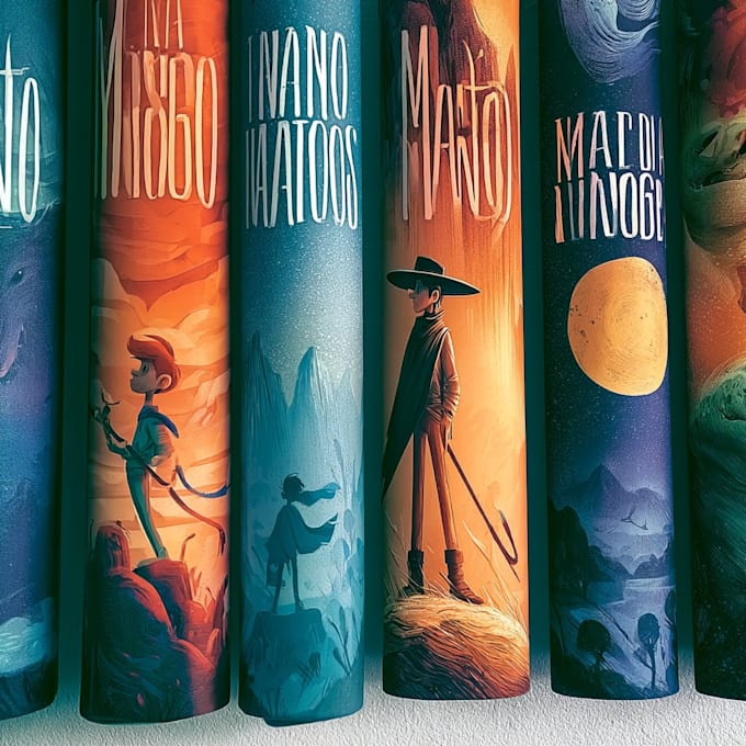 design children book illustrations and cover illustrations