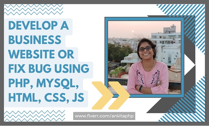 develop a business website or fix bug using php, mysql, html, css, js