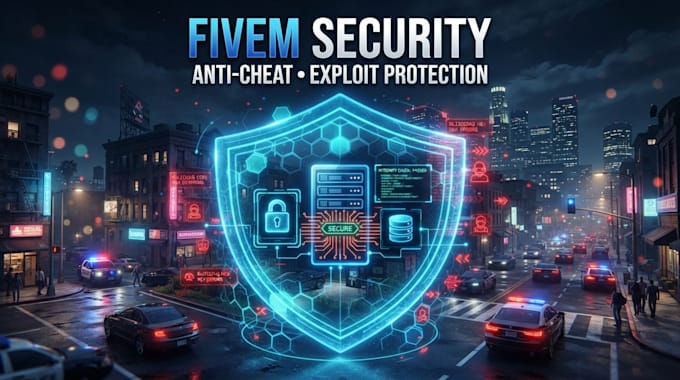 secure your fivem server with anti cheat, exploit protection and security fixes