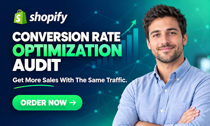 do complete shopify cro audit and UX analysis for conversion rate optimization