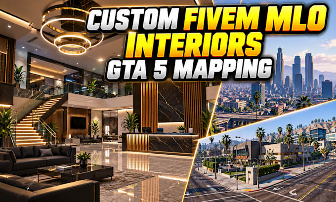 create custom fivem mlo interiors and gta 5 mapping