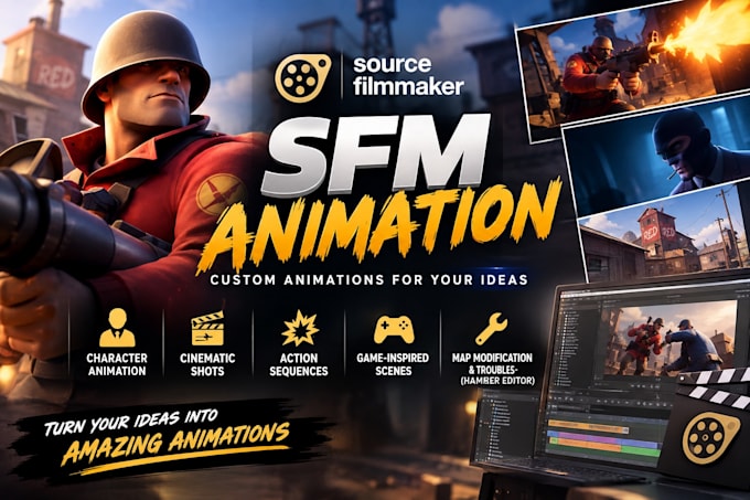 create professional sfm animations