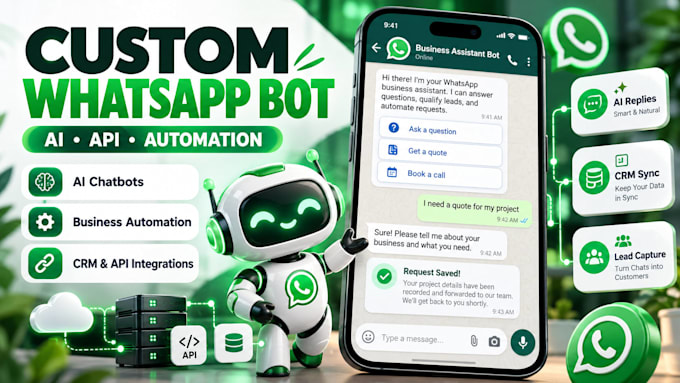 build a custom whatsapp bot with ai