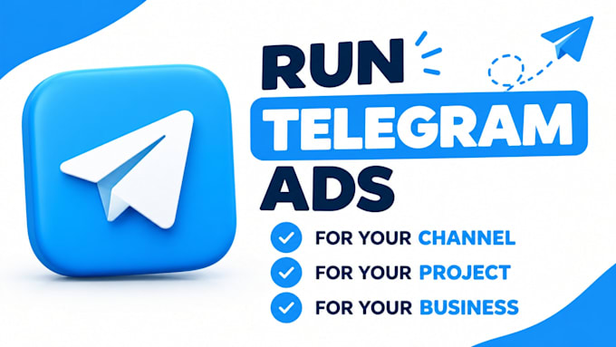 run telegram ads for your projects
