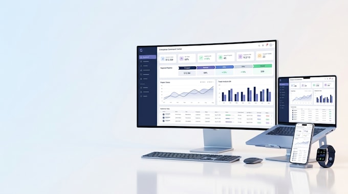 build a custom CRM or admin panel with asp net core and react