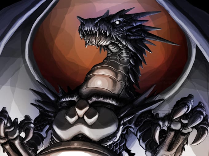 draw creatures and horror