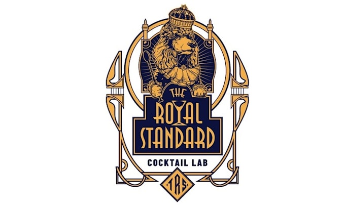 design thrilling craft cocktail speakeasy logo