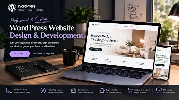 create a responsive wordpress website