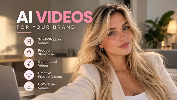 create ai generated videos for your brand and products