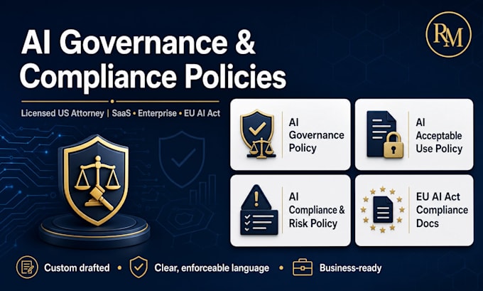 draft an eu ai act compliance policy and governance framework