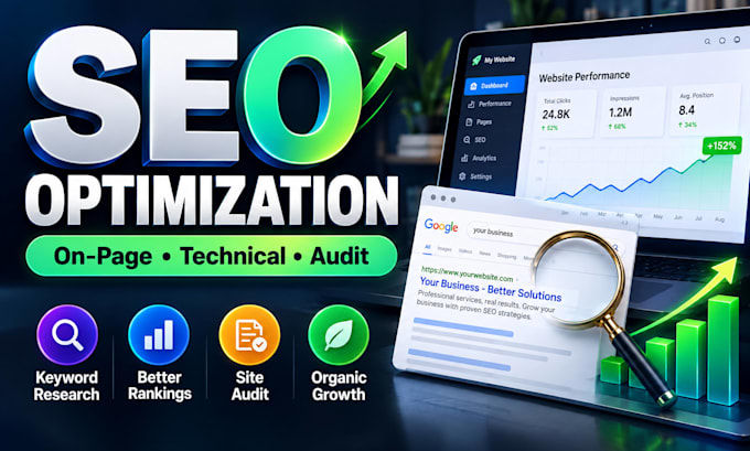 do onpage, technical and wordpress, shopify website SEO optimization