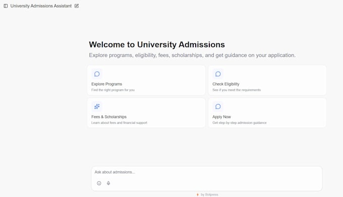 build an ai chatbot and lead generation agent using botpress
