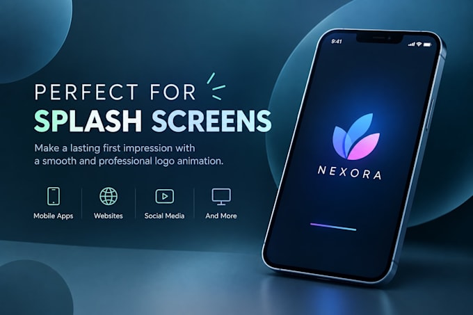 animate a custom app splash screen or loading animation