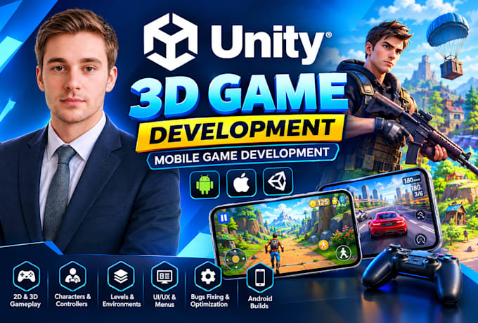 create unity 3d game 3d game development for mobile game