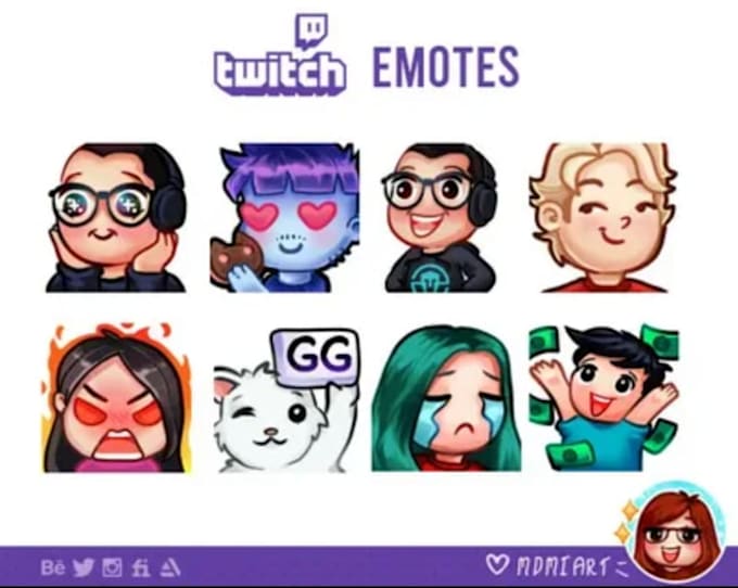 create custom twitch emotes for your stream
