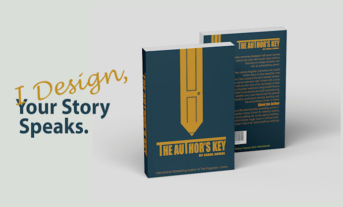 design a minimalist book cover and kindle cover