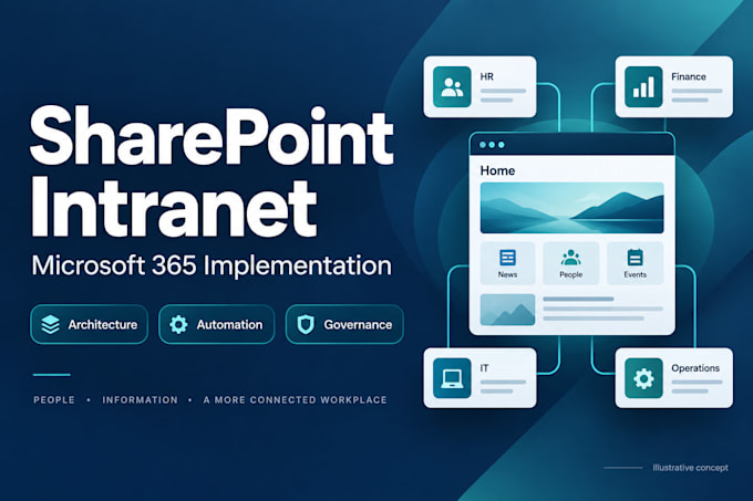build an enterprise sharepoint online intranet for microsoft 365