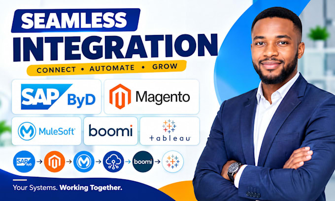 integrate sapbyd with magneto mulesoft dell boomi tableau