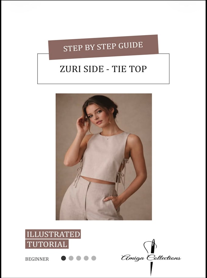 create, edit, design and layout your sewing pattern instruction manual