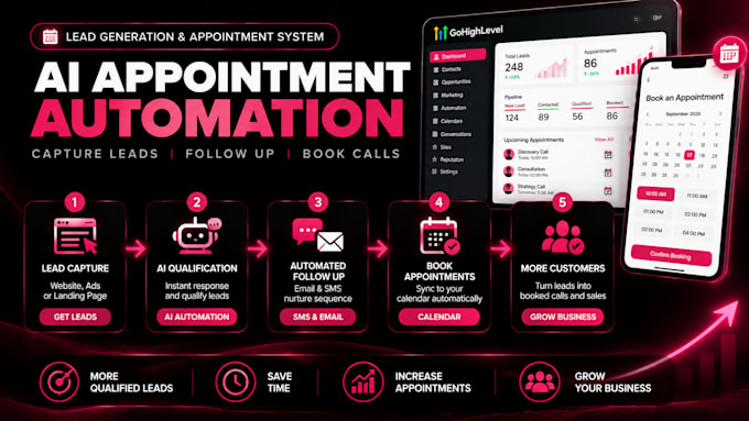 build ai powered lead generation and appointment booking automation