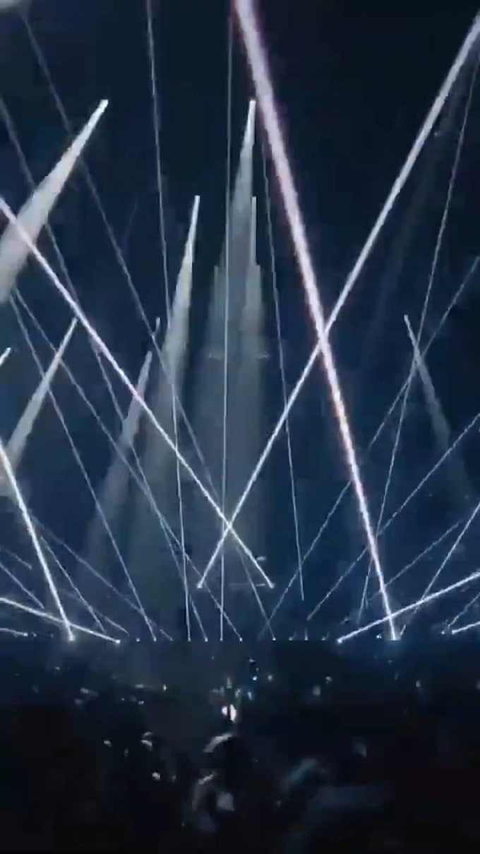 create epic 3d stage light vj loops concert visual stage show dj visual