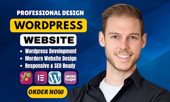 build, design, or redesign a professional wordpress website