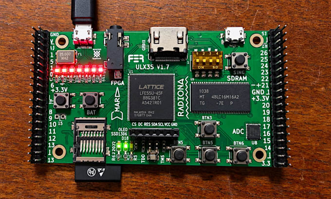 design pcb with mcu, fpga, pmic, sensors and power components