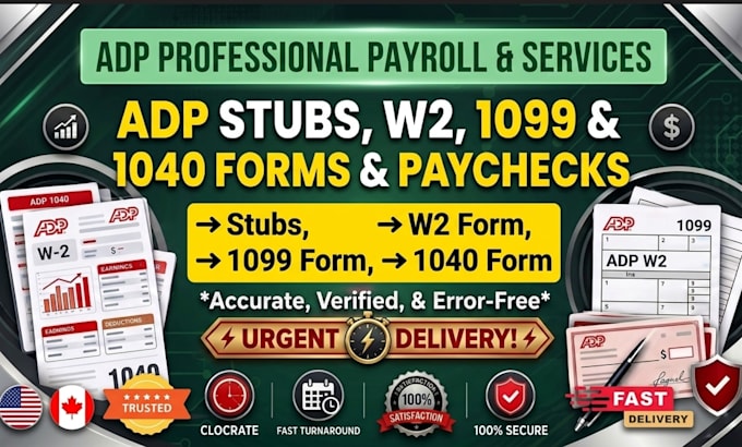 do stubs w2 1099 and 1040, paychecks