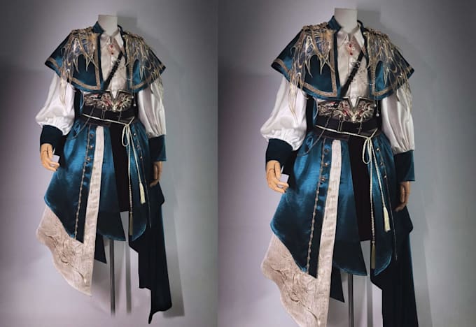 sew custom cosplay costume sewing pattern design anime cloth eva foam armor prop