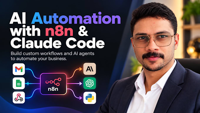 build n8n ai automation and business workflows using claude code
