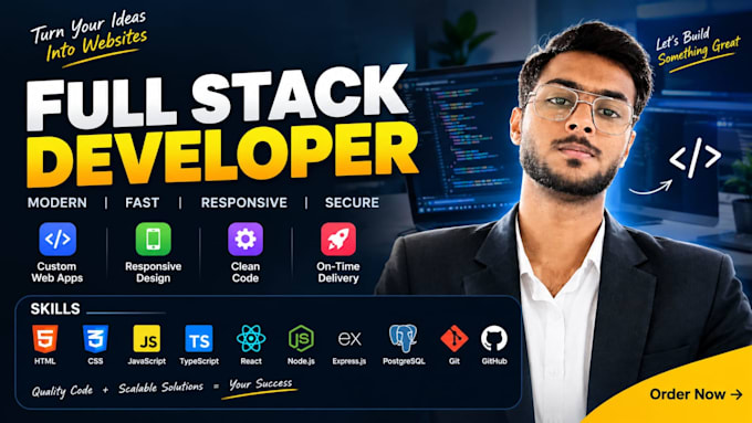 make a full stack website