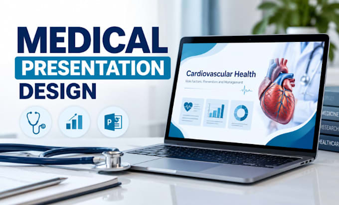 design medical presentations for clear professional communication and engagement