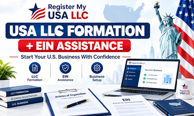 form and register your usa llc, ein and business setup