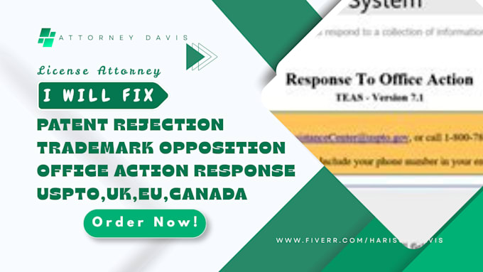 respond to uspto trademark office action