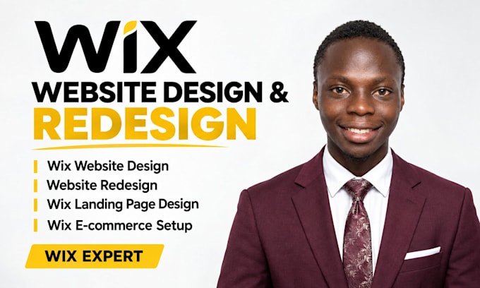 professionally redesign your wix site