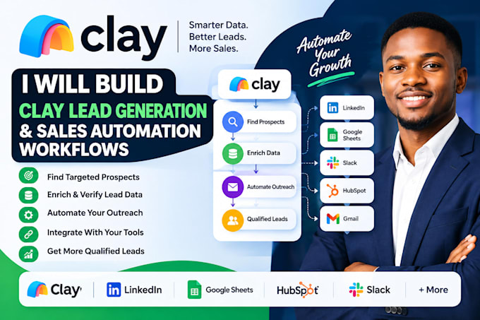 build clay lead generation and sales automation workflows