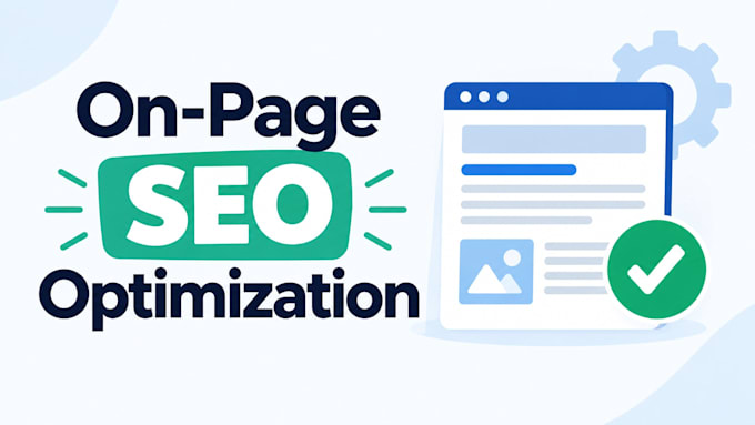 provide monthly on page and off page SEO services