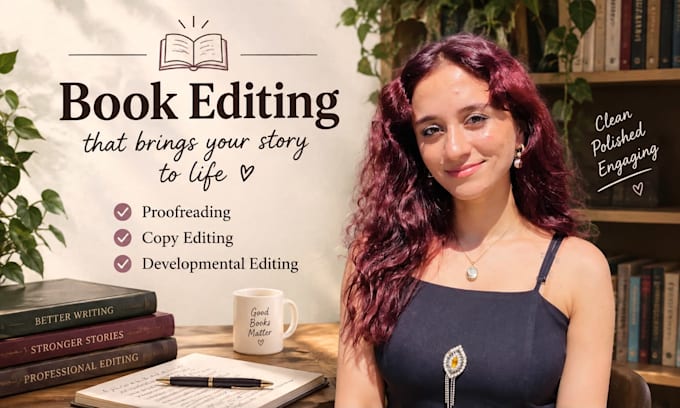 proofread your book or manuscript