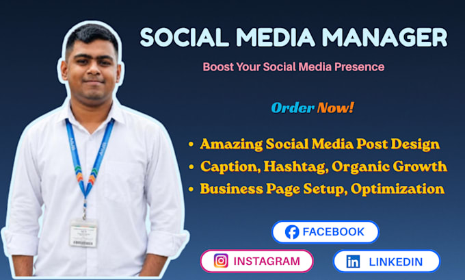 be your social media manager and content strategist