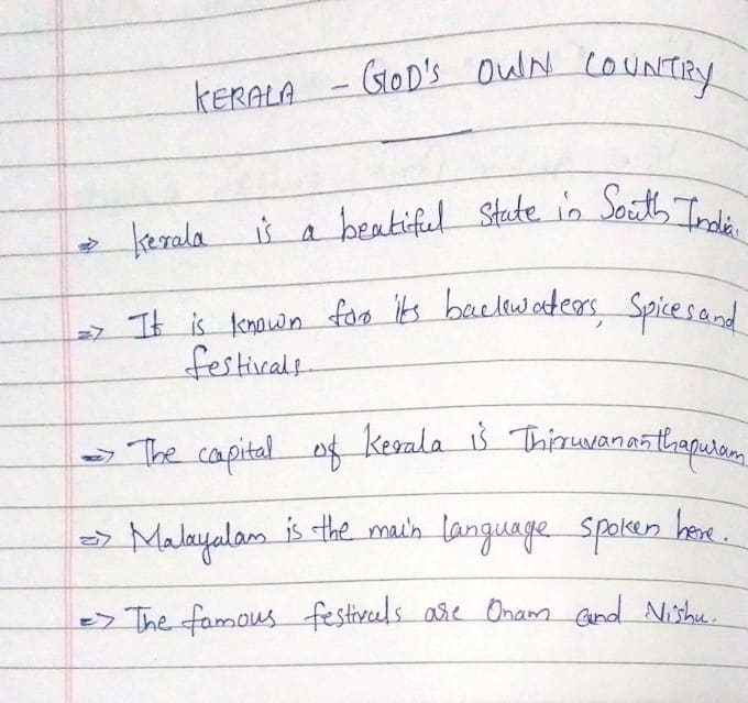 do handwritten assignments and neat notes in digital