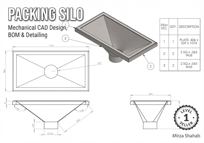 do 2d mechanical cad drawings, sheet metal flat patterns, and cnc nesting