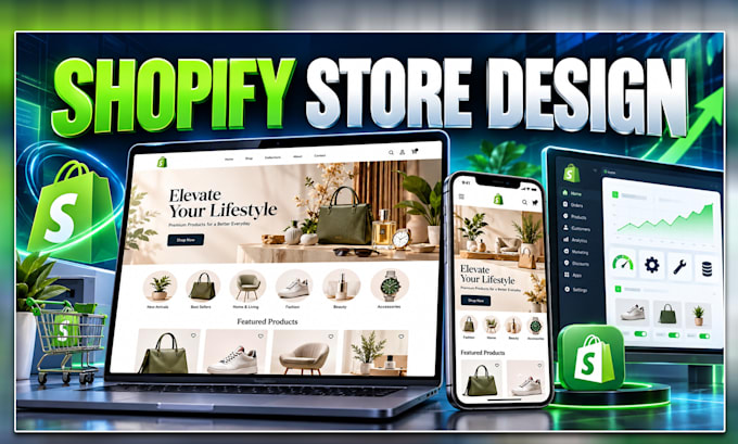 do store design and shopify development or maintenance and management