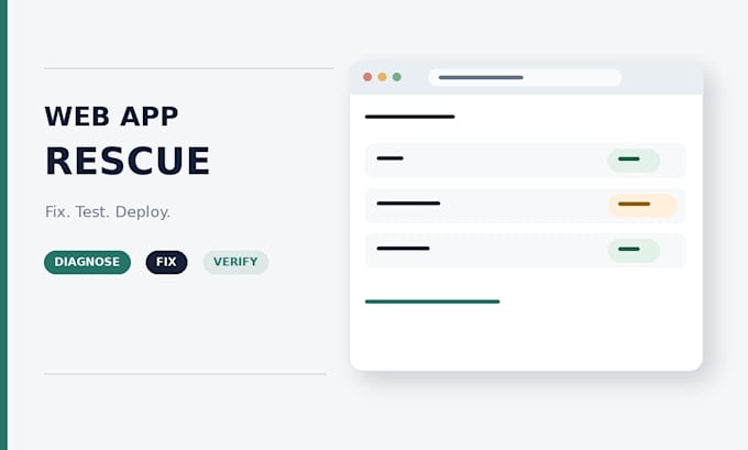 fix bugs and deployment issues in your react web app